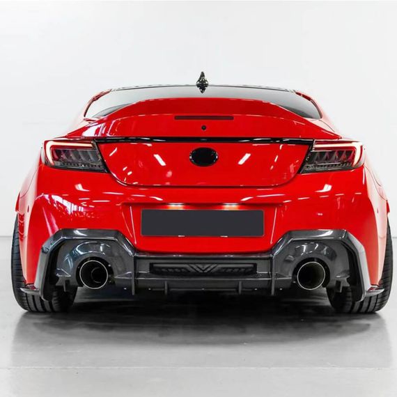 Дифузор заднього бампера V3 (2021-2023, Карбон) для Subaru BRZ 2021- рр | Зображення 1