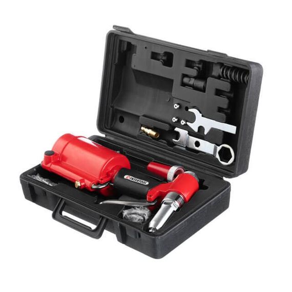 Пістолет заклепувальний пневматичний, аксесуари, кейс INTERTOOL PT-1304 | Зображення 4