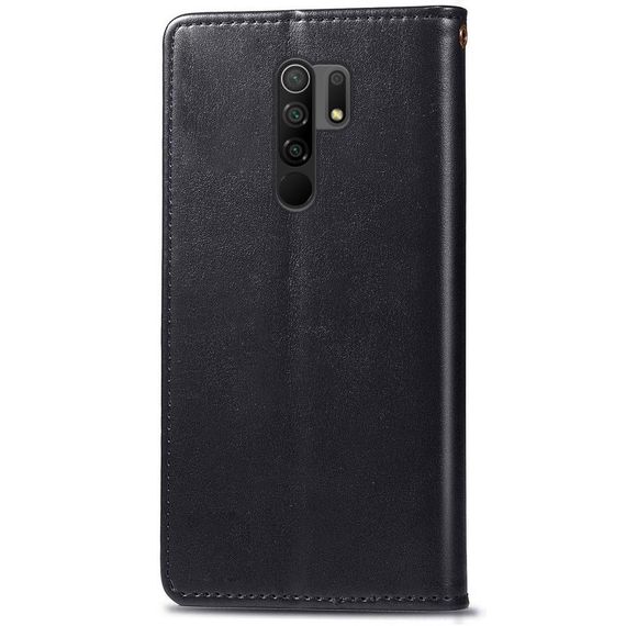 Шкіряний чохол-книжка GETMAN Gallant (PU) для Xiaomi Redmi Note 8 Pro Чорний | Зображення 3