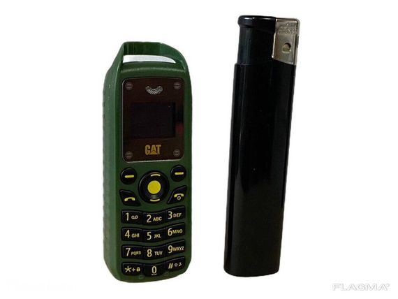 Мини мобильный телефон Gt Star CAT B25 (2 Sim) зелёный | Зображення 1