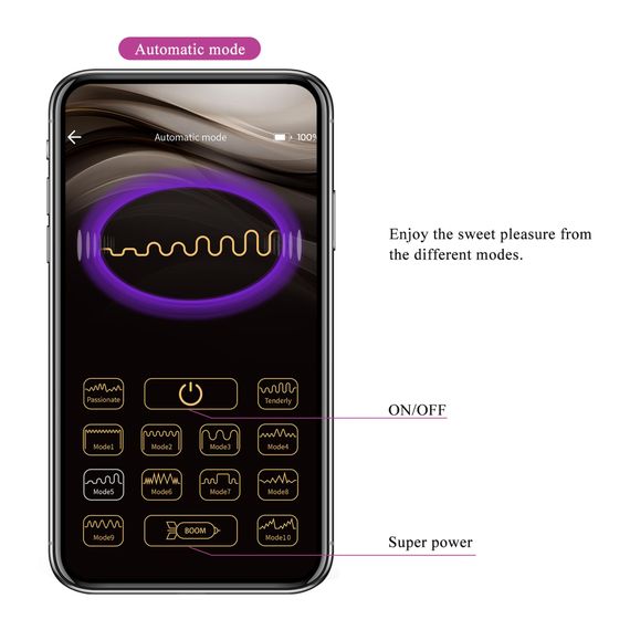 Віброкуля Poulsen App-Controlled Egg Vibrator 02 | Зображення 6