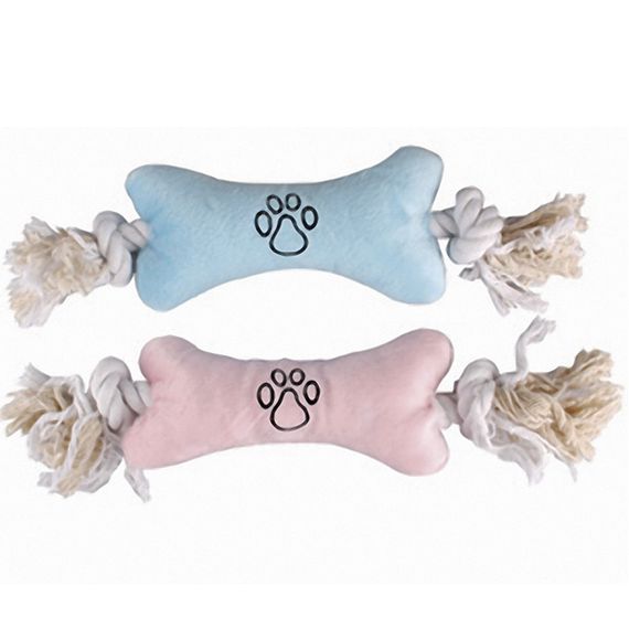 Flamingo Puppy Plush Bone іграшка для собак, 22 см
