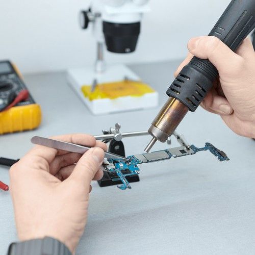 Паяльна станція з гарячим повітрям 700 Вт з ЖК-дисплеєм і насадками | Зображення 9