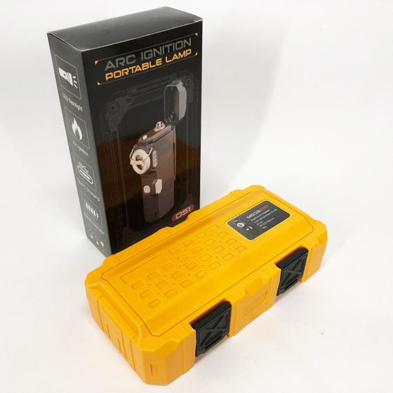 Електронна сенсорна запальничка D51-COB, Електрична перезаряджається запальничка USB LY-12 | Зображення 1