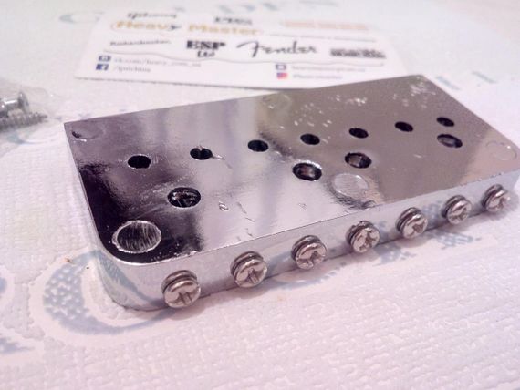 Гитарный Бридж фиксированный струнодержатель hard tail hardtail 7 струн для гитары электрогитары семиструн | Зображення 1