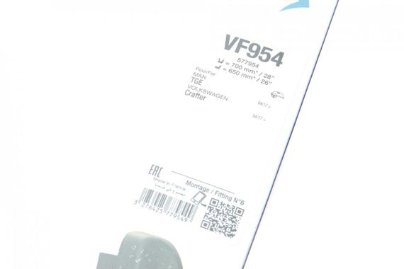 Щетка стеклоочистителя 700 650mm VW Crafter 16- 577954 | Зображення 5