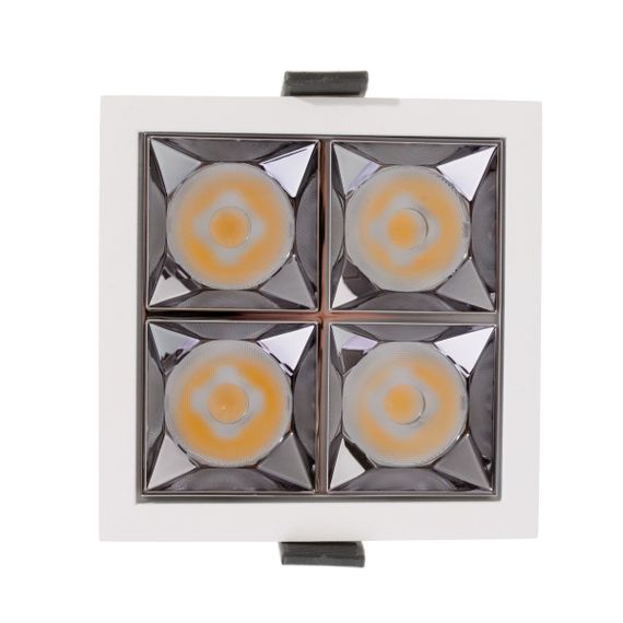 Светильник точечный LED HDL-DT 203/4*4W NW WH | Зображення 2