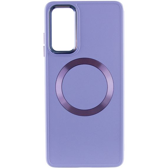TPU чохол Bonbon Metal Style with MagSafe для Samsung Galaxy A25 5G Бузковий / Dasheen | Зображення 1