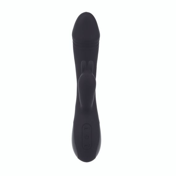 Вібратор кролик з електростимуляцією Chisa Fierce Euphoria Lust Electro Waves, чорний Sex Aura | Зображення 4