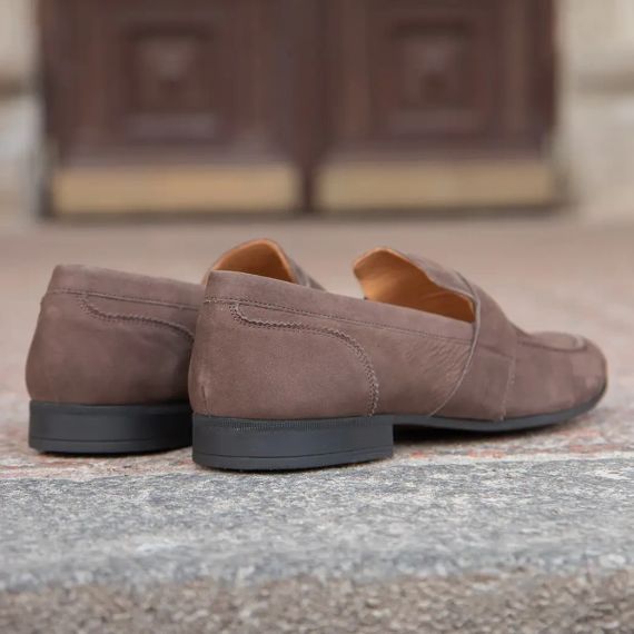 Пісочно-коричневі чоловічі лофери 41 розмір | Зображення 4