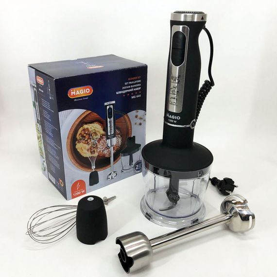 Блендер-подрібнювач занурювальний MAGIO OY-806 MG-644 1200Вт | Зображення 8
