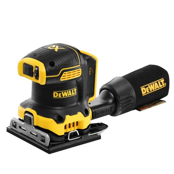 Шлифмашина вибрационная аккумуляторная 115х108 мм DeWALT DCW200NT | Зображення 3