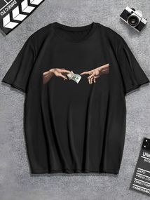 Футболка з ДТФ принтом (оверсайз)