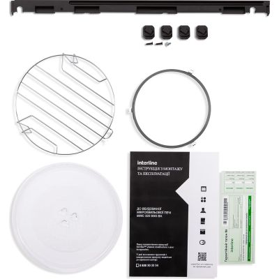 Микроволновая печь Interline MWC 320 SSG BA | Зображення 4