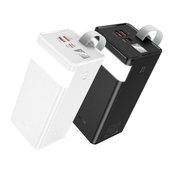 Універсальна Мобільна Батарея Power Bank Hoco J86A Powermaster 22.5W fully compatible 50000 mAh Колір Чорний | Зображення 1