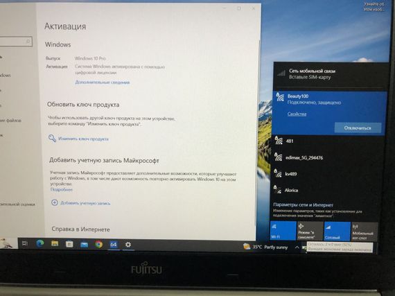 Мобільна робоча станція Б-клас Fujitsu Celsius H760 / 15.6" (1920x1080) IPS / Intel Core i5-6440HQ (4 ядра по 2.6 - 3.5 GHz) / 16 GB DDR4 / 256 GB SSD / nVidia Quadro M600M, 2 GB GDDR5, 128-bit / WebCam / Win 10 Pro б/в | Зображення 8