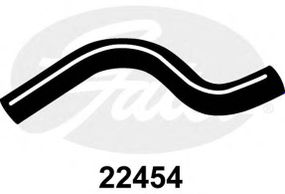 Вигнутий патрубок системи охолодження GATES 22454 на MAZDA ETUDE V (BA)