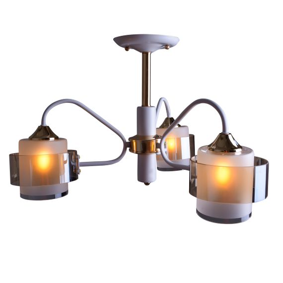 Люстра LK-729S/3 E27 WH+FG | Зображення 3