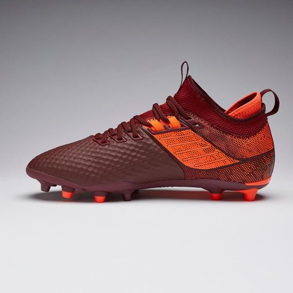 Бутси футбольні Agility 900 Mesh MiD FG для дорослих бордові - EU47 UA46,5 | Зображення 2