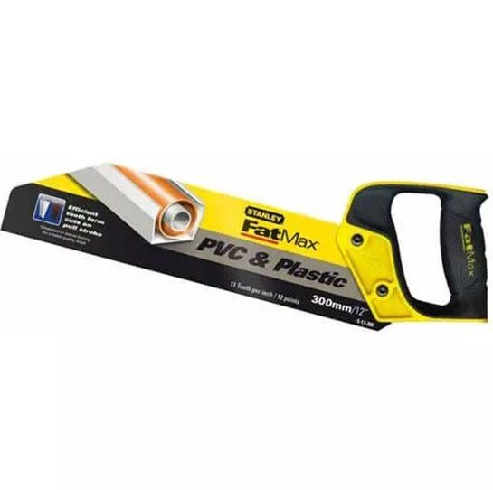 Ножівка для ПВХ Stanley FatMax 300 мм із зубами 13 tpi (2-17-206)