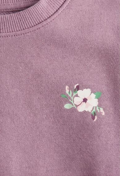 Дитячий світшот для дівчинки H&M 92 см Бузковий (26062205A1) | Зображення 2
