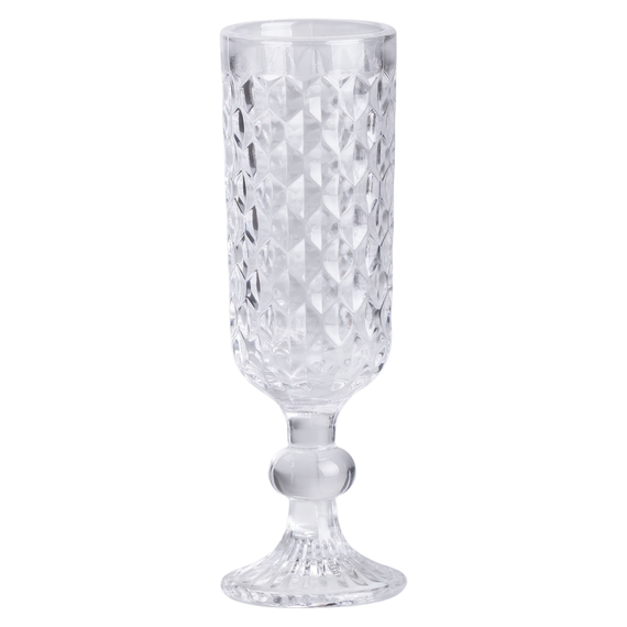 Набор бокалов для шампанского 6 штук 160 мл стеклянные HP-19-103 | Зображення 1