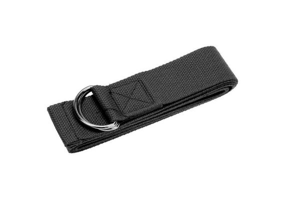 Ремінь для йоги EasyFit Чорний (EF-1830-BK) | Зображення 1