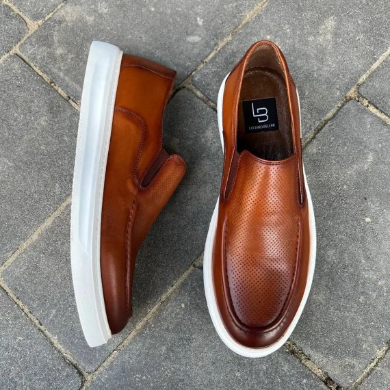 Турецкие мужские мокасины 44 размер 29 см | Зображення 8