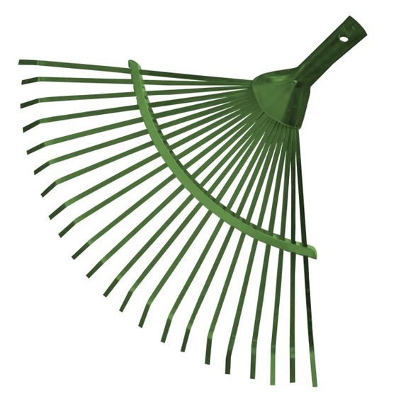 Граблі віялові Bradas металеві без черенка KT-W004A