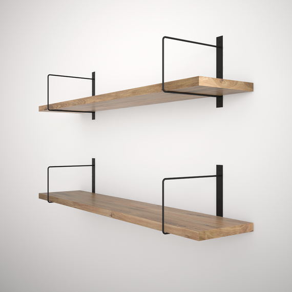 Кронштейн для полиці з металу 258×30mm, H=250mm | Зображення 3