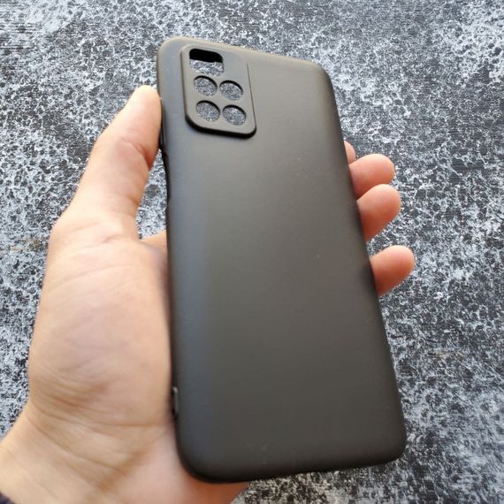 Чохол Candy Silicone для Xiaomi Redmi 10 колір Чорний | Зображення 1