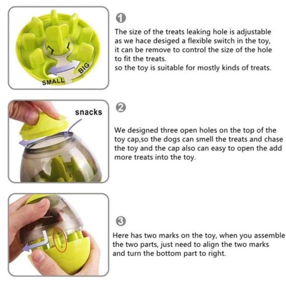 Іграшка для вихованців склянка з отвором для їжі Eating Sport | Зображення 4