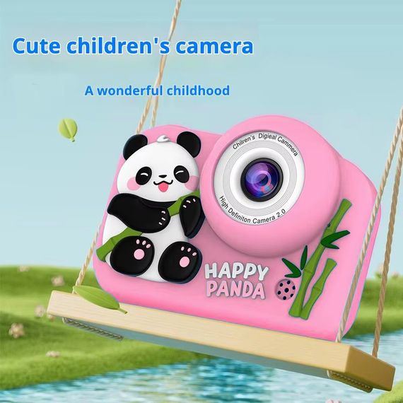 Дитячий фотоапарат Панда Pink | Зображення 2