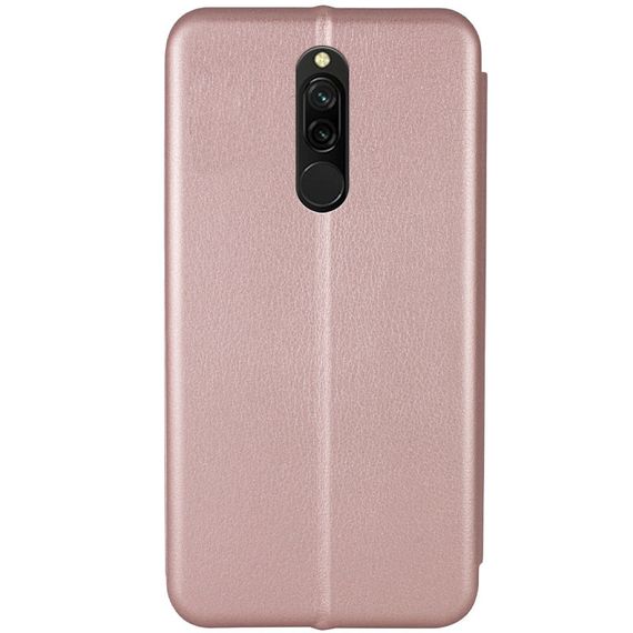 Шкіряний чохол-книжка Classy для Xiaomi Redmi 8 Rose Gold | Зображення 1