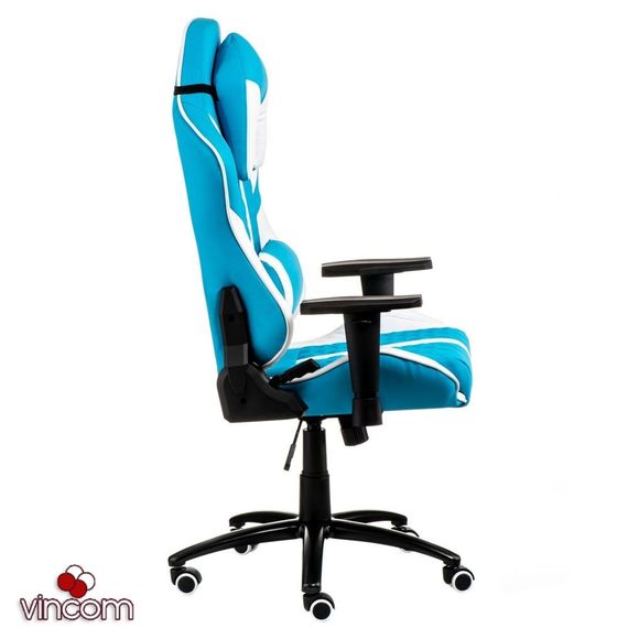 Кресло геймерское Special4You ExtremeRace light bluewhite (E6064) | Зображення 2