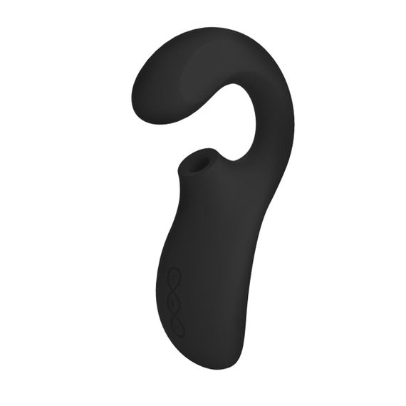 Кліторально-вагінальний звуковий стимулятор LELO Enigma Black | Зображення 1