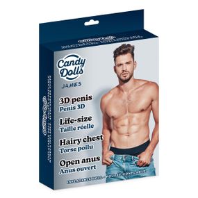 Надувная секс кукла Candy Dolls James sexstyle