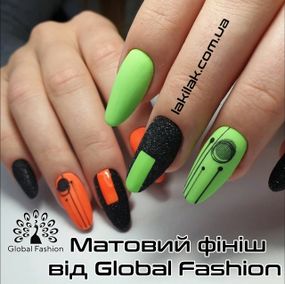 Матовый топ Global Fashion 12мл без липкого слоя