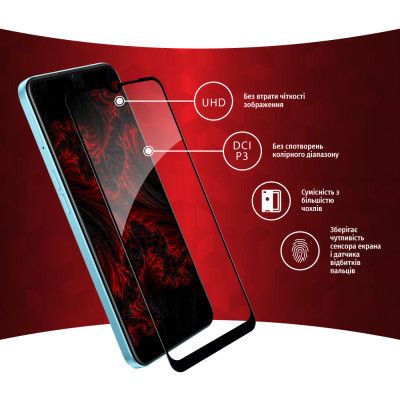 Стекло защитное Intaleo Full Glue Oppo A57 (1283126546266) | Зображення 2