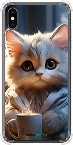 Чохол на iPhone XS Max Білий кіт "5646sp-1557-2448"