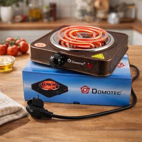Електроплита портативна Domotec MS-5531 1000W спіральна