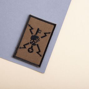 Шеврон IDEIA 87273 Україна 5*8  Габардин Коричневий