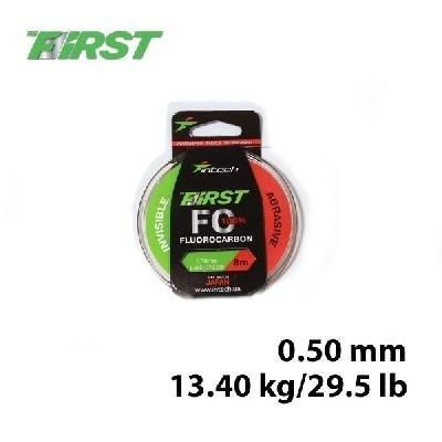 Флюорокарбон Intech Інтеч First FC 8м 0.50 mm 13.40 kg / 29.5 lb