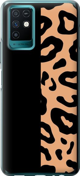 Чехол на Infinix Note 10 Пятна леопарда "4269u-2763-17620"