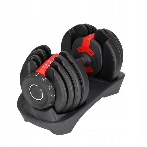 Гантель з регульованою вагою 4FIZJO Premium 1.5-16 кг 4FJ0574 (P-5907739319197)