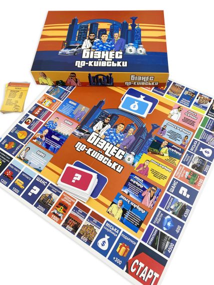 Настольная игра Бізнес по-Київські | Зображення 1