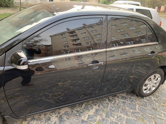 Наружняя окантовка стекол (4 шт, нерж) OmsaLine - Итальянская нержавейка для Toyota Corolla 2007-2013 гг | Зображення 2