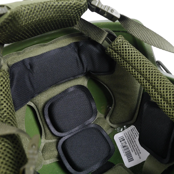 Підвісна система + подушки для шолому Team Wendy Cam Fit (R) GEN.2 Хакі | Зображення 1