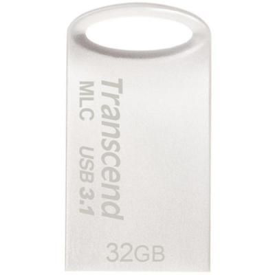 USB флеш накопичувач Transcend 32GB JetFlash 720 Silver Plating USB 3.1 (TS32GJF720S) (TS32GJF720S)