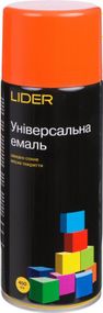 Емаль аерозольна Lider RAL 2004 400 мл помаранчева